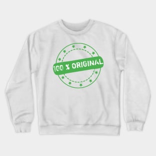 100 % Original Stamp Icon Crewneck Sweatshirt